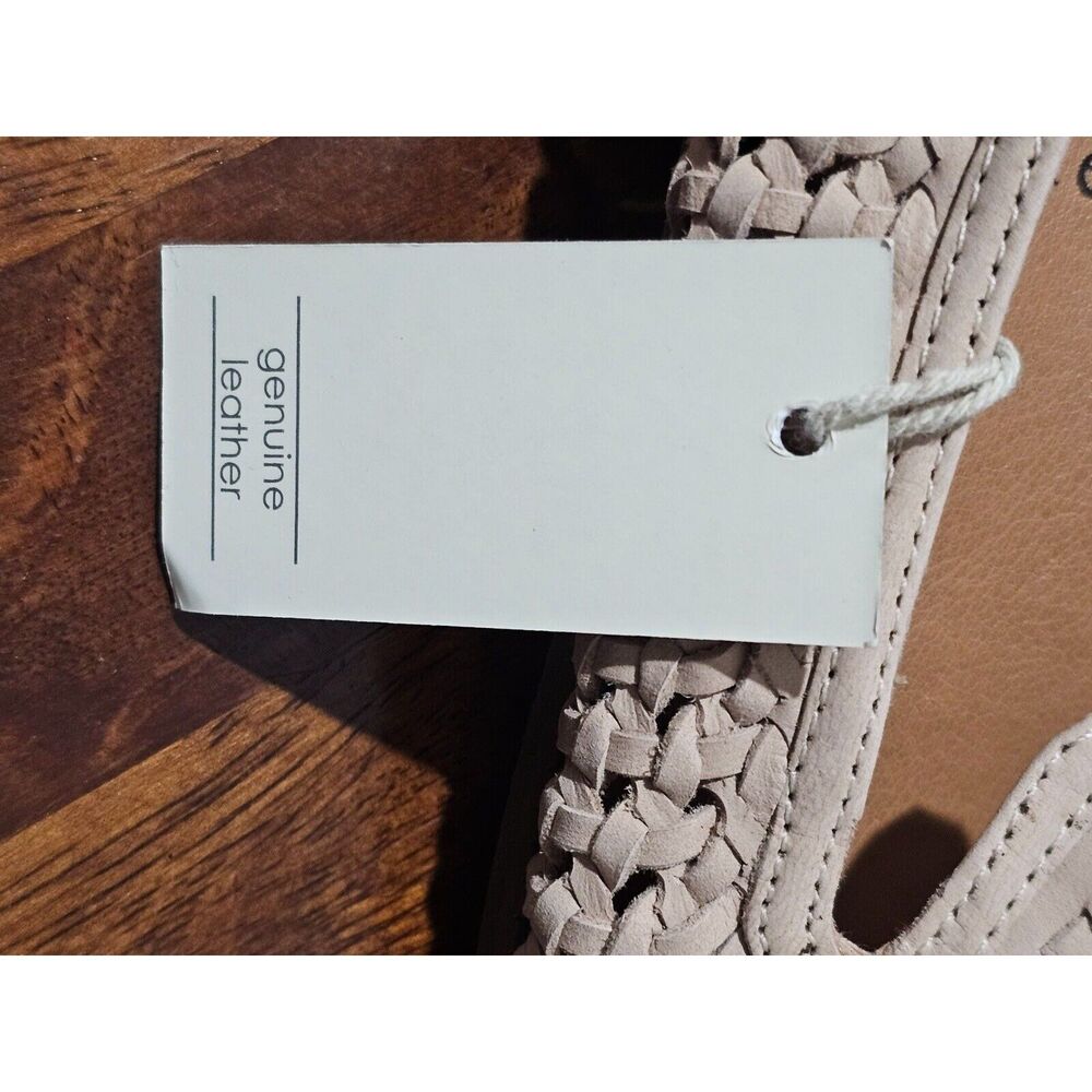 NEW Joie -Saks Fifth Avenue -Women's Woven Leather Pointy Toe Flats Sz 7.5 - Picture 5 of 5